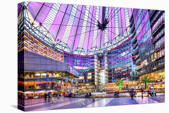 Interior, Potsdamer Platz, Berlin, Germany-Sabine Lubenow-Premier Image Canvas