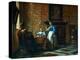 Interior Scene, C1650-Pieter de Hooch-Premier Image Canvas