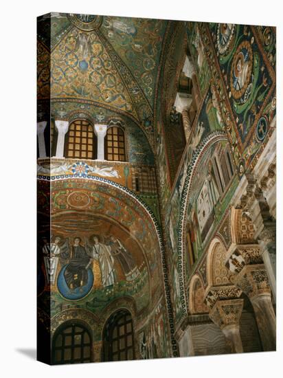 Interior Showing Apse, Basilica San Vitale, 6th century AD, Ravenna-null-Premier Image Canvas