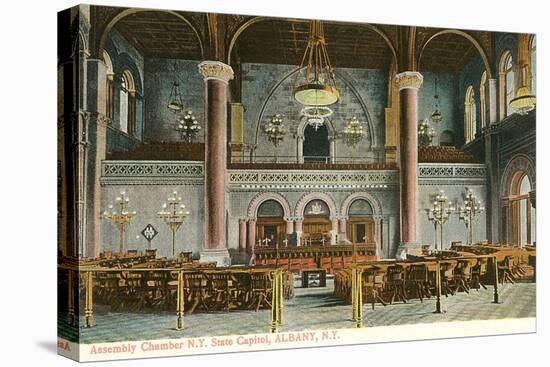 Interior, State House, Albany, New York-null-Stretched Canvas
