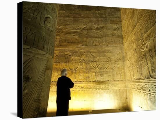 Interior, Temple of Horus, Edfu, Egypt, North Africa, Africa-Michael DeFreitas-Premier Image Canvas