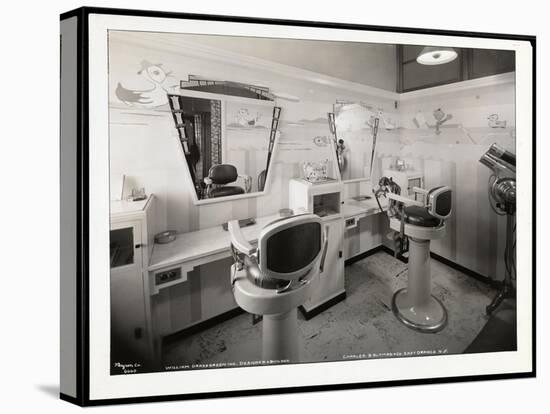 Interior View of the Children's Haircutting Room at Charles of the Ritz Beauty Salon at B. Altman…-Byron Company-Premier Image Canvas