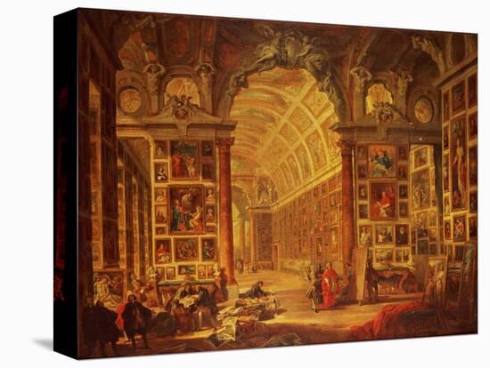 Interior View of the Colonna Gallery, Rome-Giovanni Paolo Pannini-Premier Image Canvas