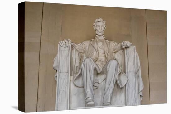 Interior View of the Lincoln Statue in the Lincoln Memorial-Michael Nolan-Premier Image Canvas