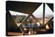 Interior View of the Living Room Interior of a Geodesic Dome House-John Dominis-Premier Image Canvas