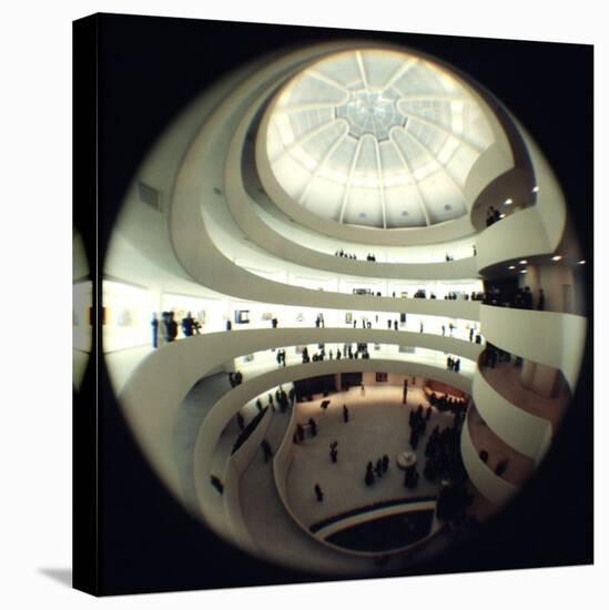Interior Views of the Frank Lloyd Wright Designed, Solomon R. Guggenheim Museum-Dmitri Kessel-Premier Image Canvas