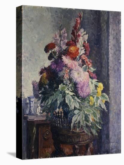 Interior with Bouquet of Flowers-Henri Lebasque-Premier Image Canvas
