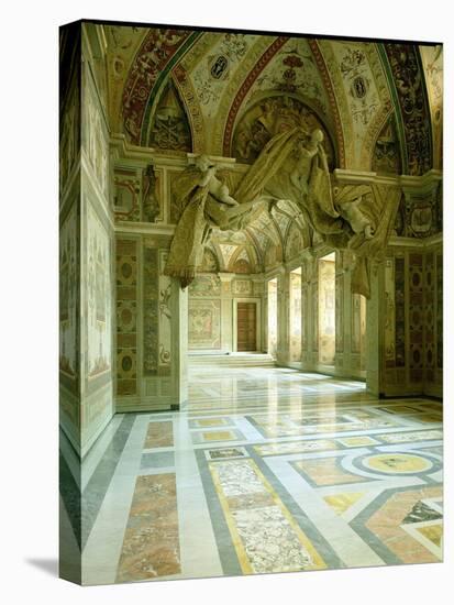 Interior with View of Sculpted Angels-Giovanni Lorenzo Bernini-Premier Image Canvas