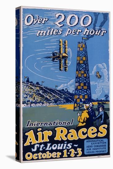 International Air Races Poster-Carl Dalter-Premier Image Canvas