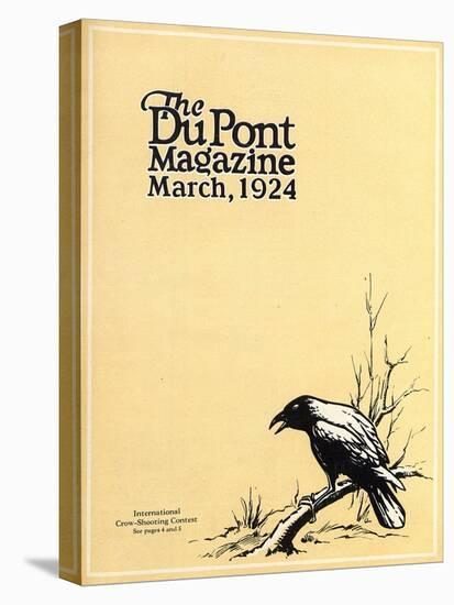 International Crow-Shooting Contest, Front Cover of the 'Dupont Magazine', March 1924-American School-Premier Image Canvas