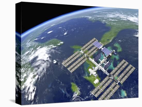 International Space Station-Roger Harris-Premier Image Canvas