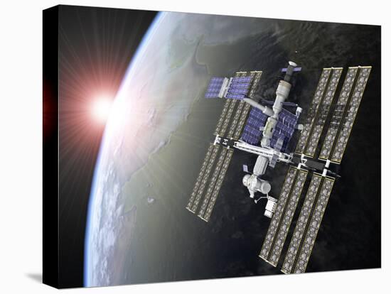 International Space Station-Roger Harris-Premier Image Canvas