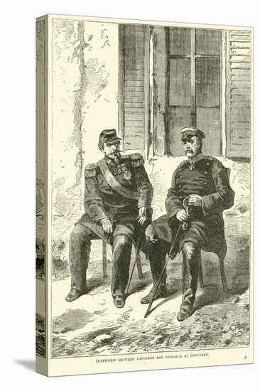 Interview Between Napoleon and Bismarck at Donchery, September 1870-null-Premier Image Canvas