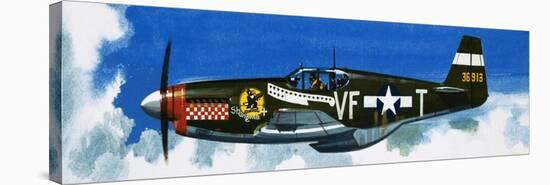Into the Blue: American War-Planes-Wilf Hardy-Premier Image Canvas