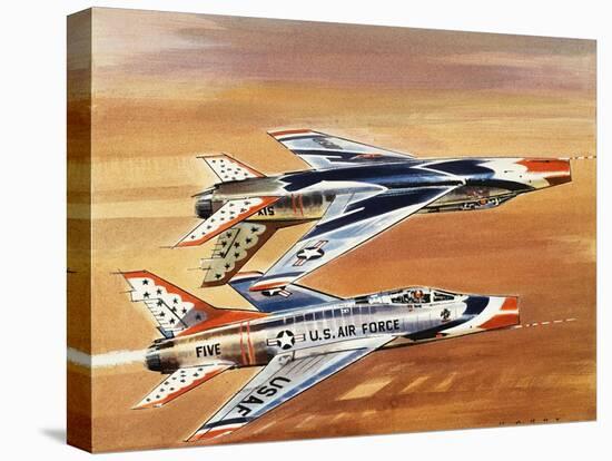 Into the Blue: Thunderbirds-Wilf Hardy-Premier Image Canvas