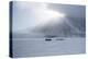 Inuit Hunter and His Dog Team Travelling on the Sea Ice, Greenland, Denmark, Polar Regions-Louise Murray-Premier Image Canvas