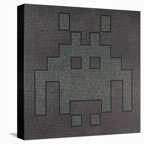 Invader-Adam Green-Stretched Canvas