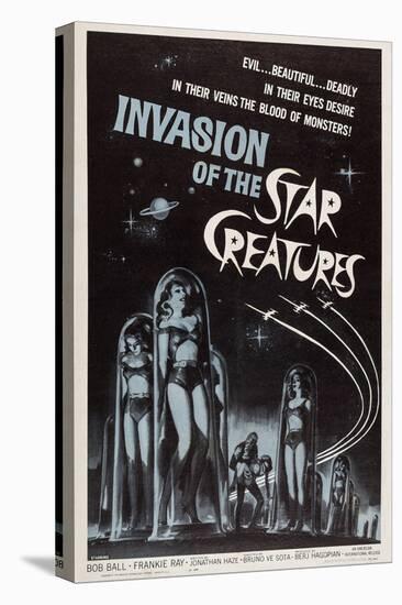 Invasion of the Star Creatures-null-Stretched Canvas
