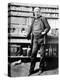 Inventor Thomas Edison Posing in His Laboratory-null-Premier Image Canvas