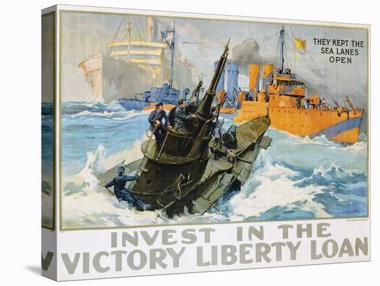 Invest in the Victory Liberty Loan Poster-L.a. Shafer-Premier Image Canvas