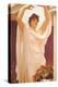 Invocation-Frederick Leighton-Stretched Canvas