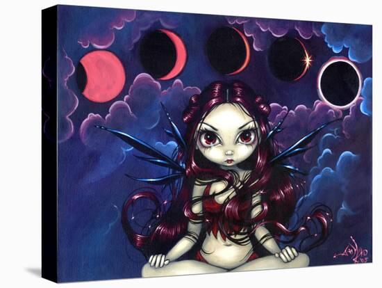 Invoking the Eclipse - Moon Fairy-Jasmine Becket-Griffith-Stretched Canvas