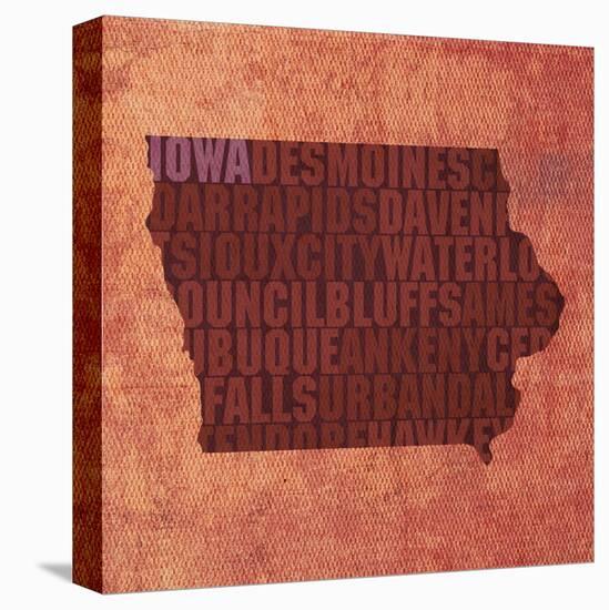 Iowa State Words-David Bowman-Premier Image Canvas