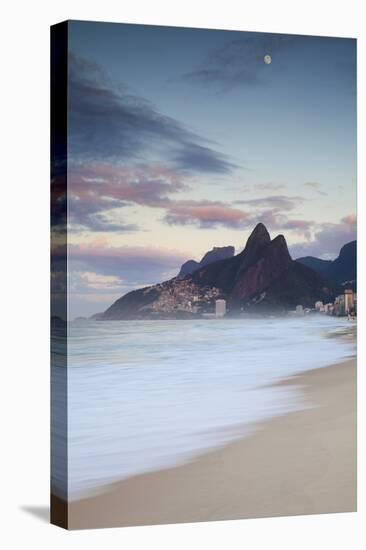 Ipanema Beach at Dawn, Rio De Janeiro, Brazil-Ian Trower-Premier Image Canvas