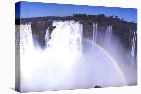 Iquassu (Iguacu) Falls on Brazil-Argentina Border, Once known as Santa Maria Falls-Paul Schutzer-Premier Image Canvas