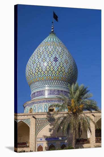 Iran, Central Iran, Shiraz, Imamzadeh-ye Ali Ebn-e Hamze, 19th century tomb of Emir Ali, dome-Walter Bibikw-Premier Image Canvas