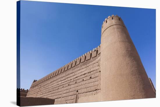 Iran, Rayen, Arg E Rayen, Ancient Adobe Citadel-Walter Bibikow-Premier Image Canvas