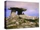 Ireland, Burren. Ancient Poulnabrone Dolman tomb-Jaynes Gallery-Premier Image Canvas