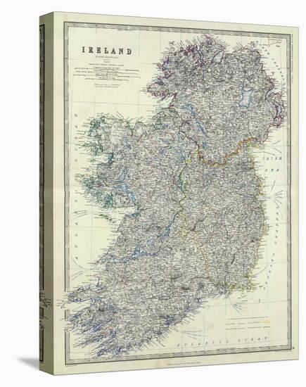 Ireland, c.1861-Alexander Keith Johnston-Stretched Canvas