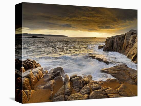Ireland, Co.Donegal, Cruit island  at sunset-Shaun Egan-Premier Image Canvas