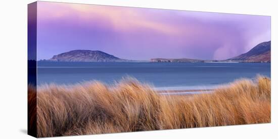 Ireland, Co.Donegal, Fanad, Ballymastoker bay at dusk-Shaun Egan-Premier Image Canvas