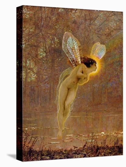 Iris, Detail of the Fairy, 1886 (Detail)-John Atkinson Grimshaw-Premier Image Canvas
