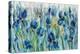 Iris Flower Bed-Silvia Vassileva-Stretched Canvas