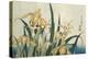 Irises with a Grasshopper, Pub.1830 (Colour Woodblock Print)-Katsushika Hokusai-Premier Image Canvas