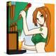 Irish Barmaid-Harry Briggs-Premier Image Canvas