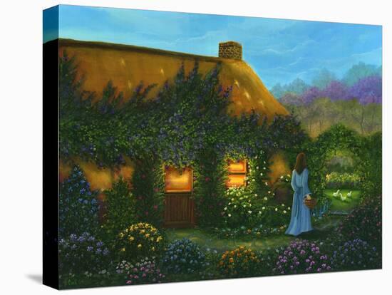 Irish Cottage-Bonnie B. Cook-Premier Image Canvas