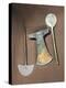 Iron Axe and Large Pins, Bolivia, Tiwanaku Culture-null-Premier Image Canvas