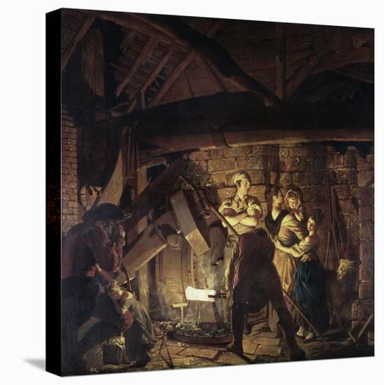 Iron Forge-Joseph Wright of Derby-Premier Image Canvas