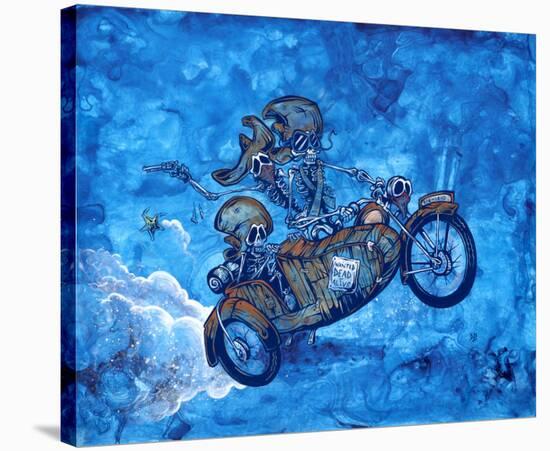 Iron Horse Bandits-David Lozeau-Stretched Canvas