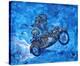 Iron Horse Bandits-David Lozeau-Stretched Canvas