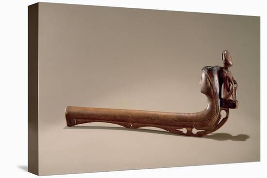 Iroquois Pipe, C.1725-American School-Premier Image Canvas