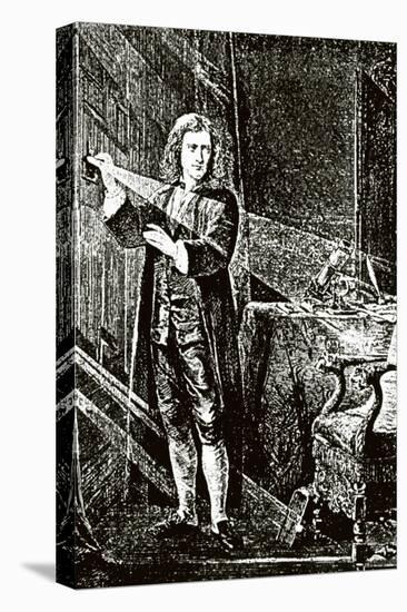 Isaac Newton (1643-1727)-null-Premier Image Canvas