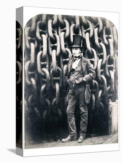 Isambard Kingdom Brunel, British engineer, 1857-Robert Howlett-Premier Image Canvas