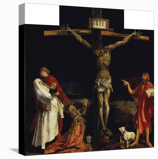 Isenheimer Altar. First Right Side, Centre Panel: Crucifixion-Matthias Grünewald-Premier Image Canvas