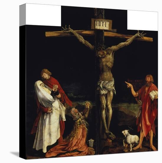 Isenheimer Altar. First Right Side, Centre Panel: Crucifixion-Matthias Grünewald-Premier Image Canvas