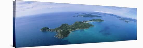 Island, Bay of Islands, North Island, New Zealand-null-Premier Image Canvas
